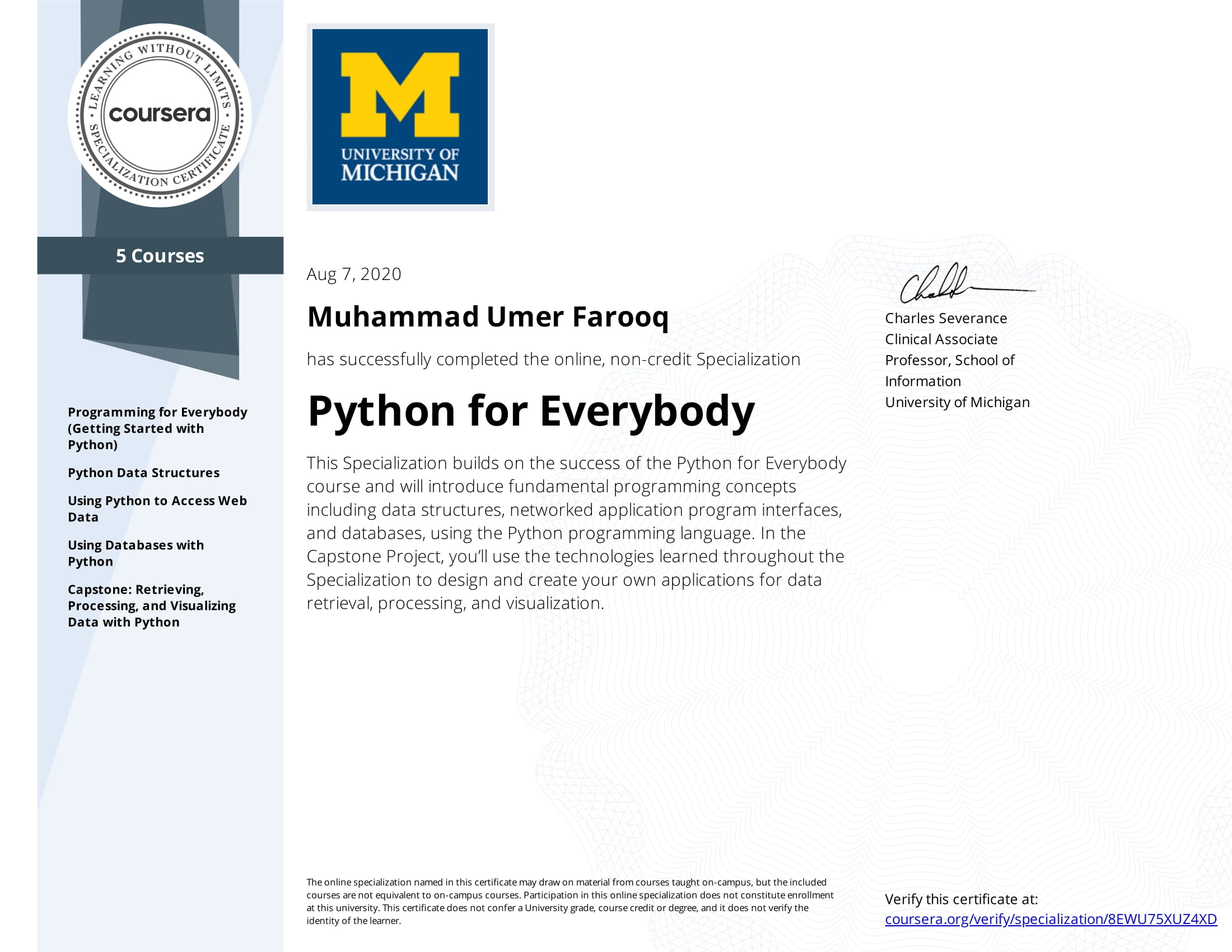Python For Everybody